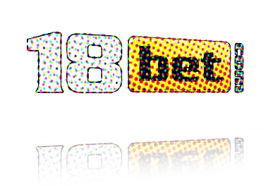 Logotipo reflejado de 18bet