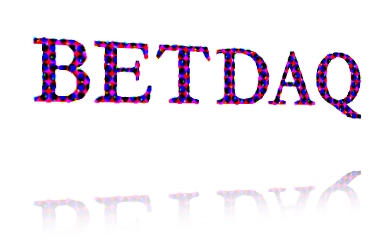 Logotipo reflejado de BetDAQ