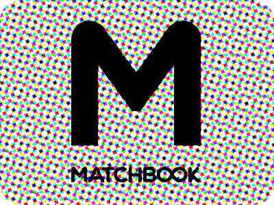 Logotipo para Matchbook, el sitio web alternativo