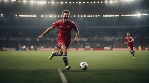 Partido de fútbol asiático